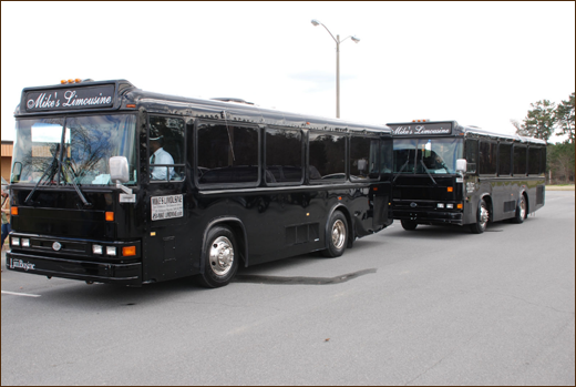 Black Party Busses